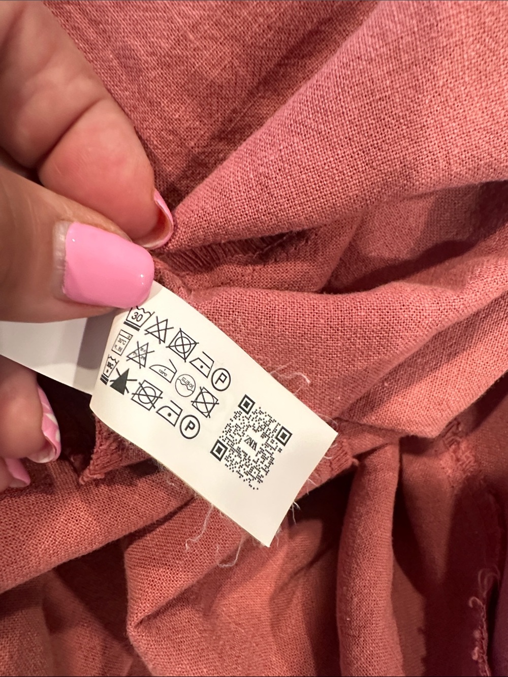 Zara Sz Small Marsala Ramie Halter Midi Dress • NWT! - Picture 13 of 13